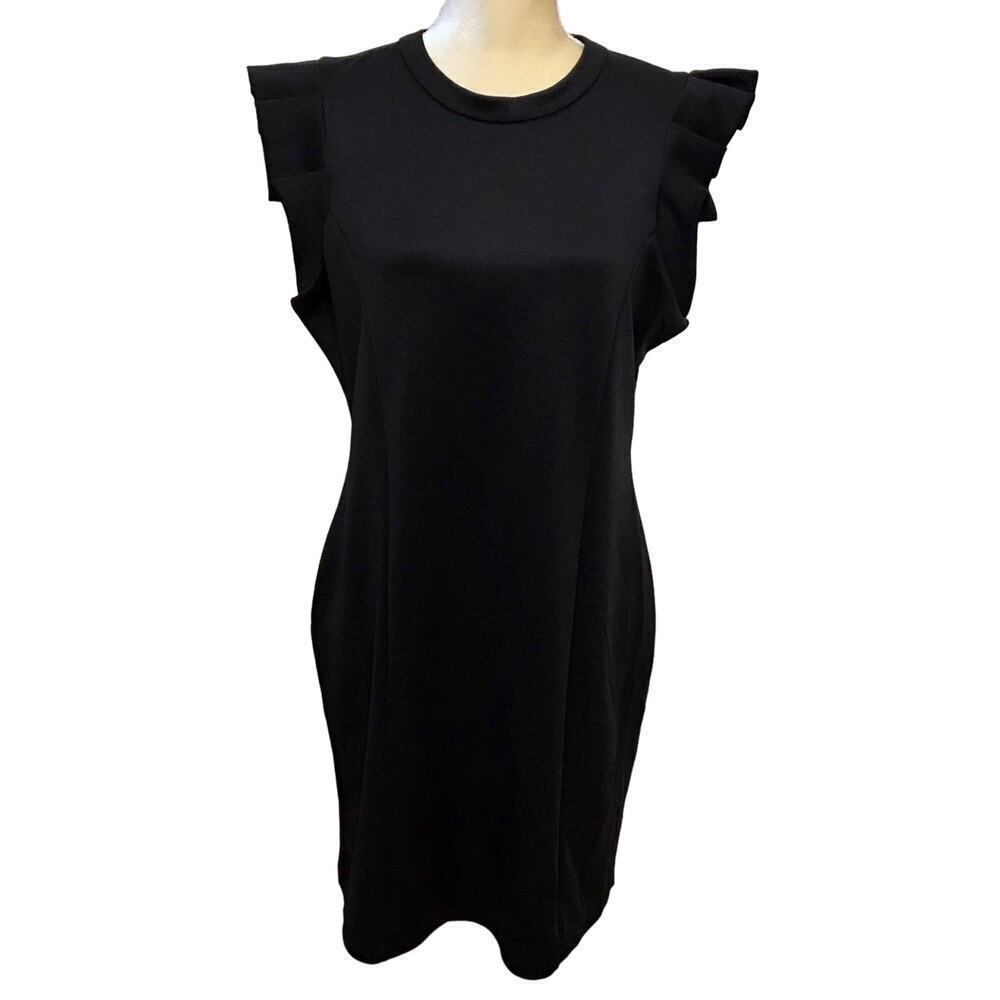 Leola Couture NWT Black Cut Out Mini Dress Women XL